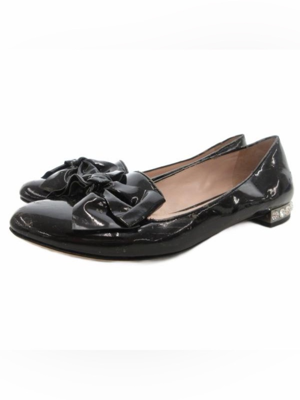 Miumiu Patent Bow Ballet Flats 🥿
